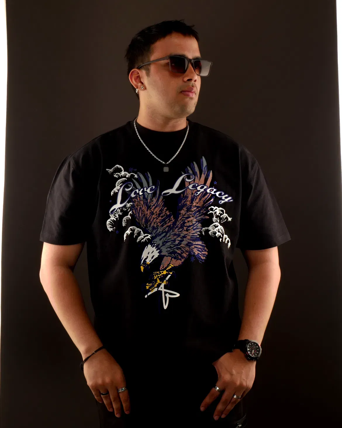 EAGLE T-Shirt - BLACK
