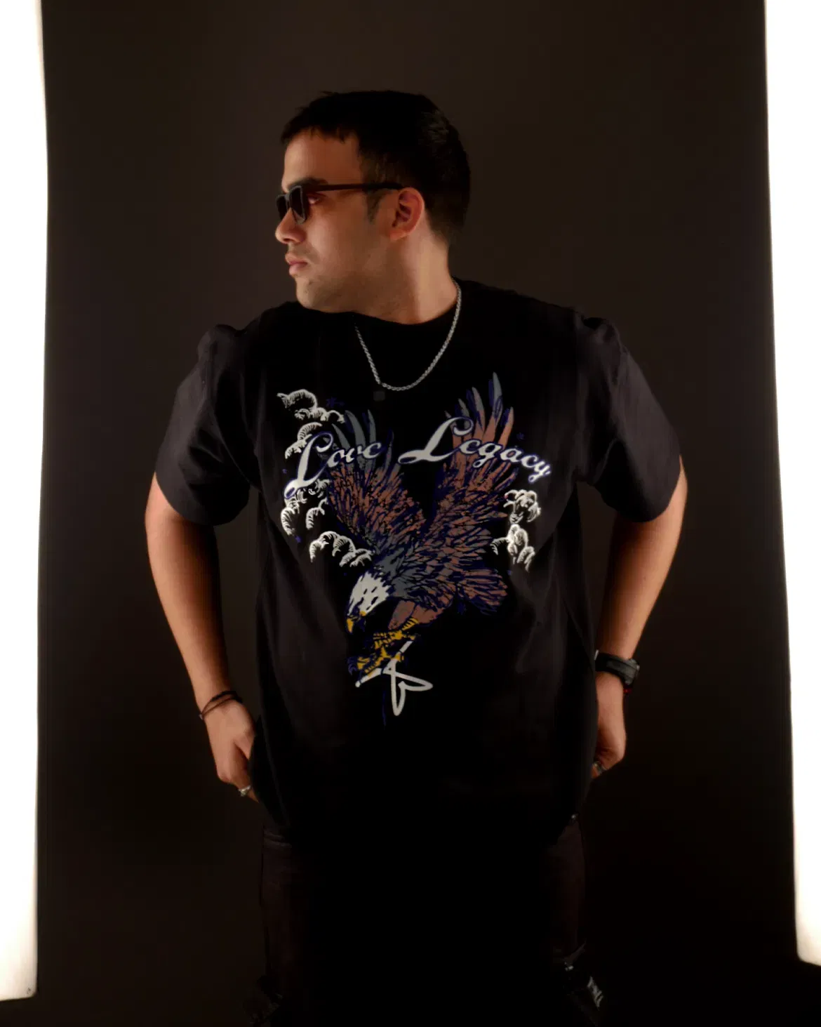 EAGLE T-Shirt - BLACK