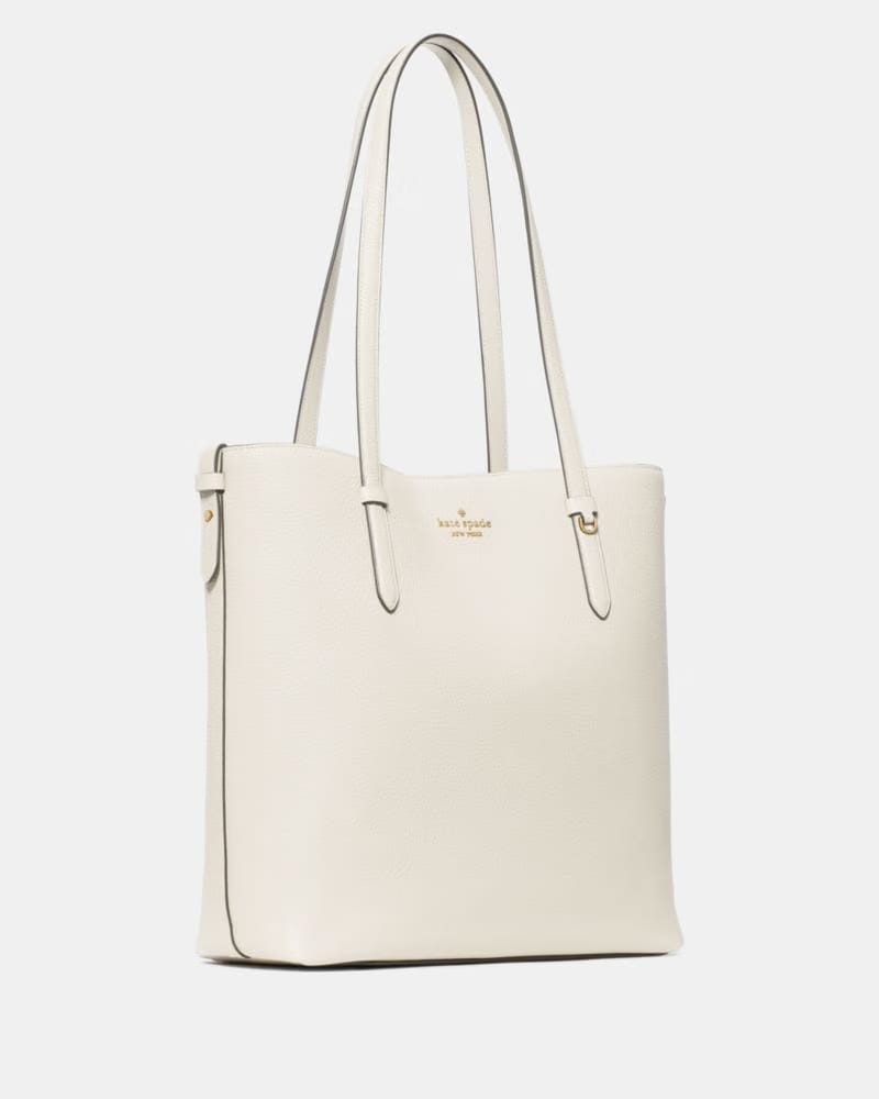 KateSpade Juliette Leather Medium Tote Meringue