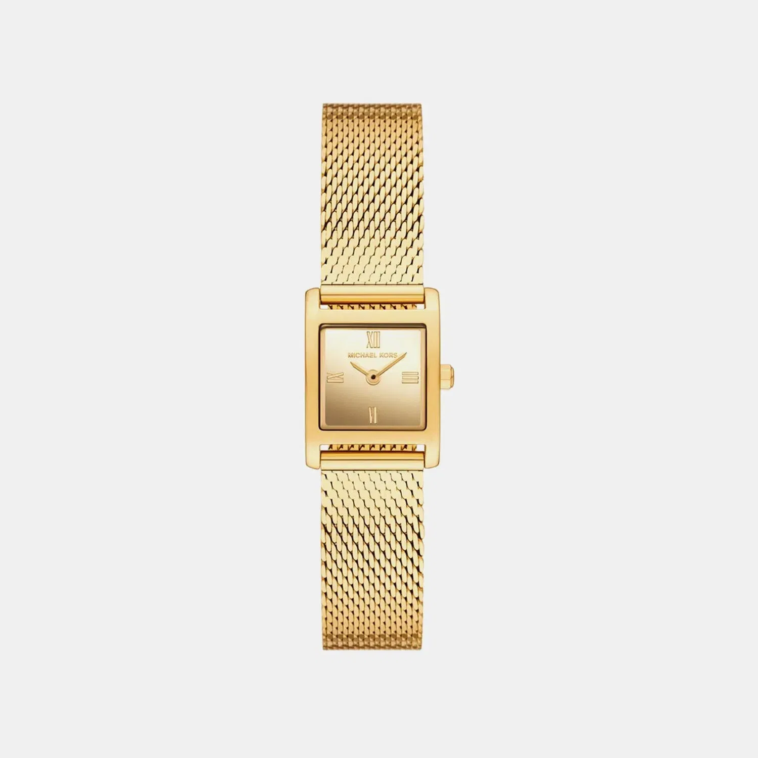 Michael Kors Georgie Women Quartz Gold Dial Analog Stainless Steel Watch Mk4959