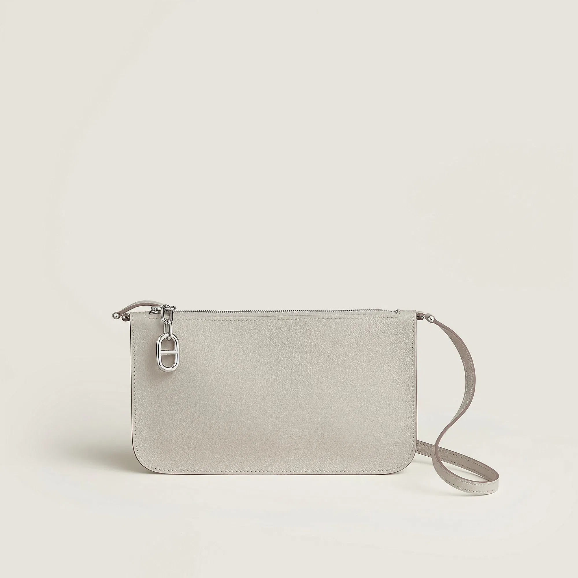 Hermes Zipengo Chaine D'Ancre To Go Pouch Biscuit
