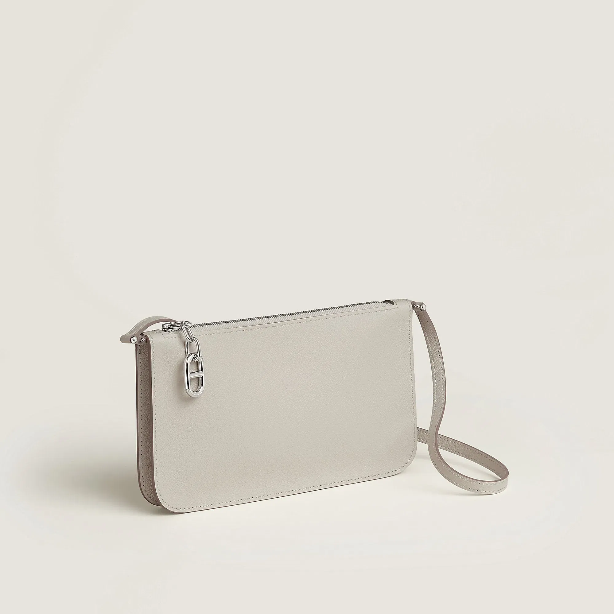 Hermes Zipengo Chaine D'Ancre To Go Pouch Biscuit
