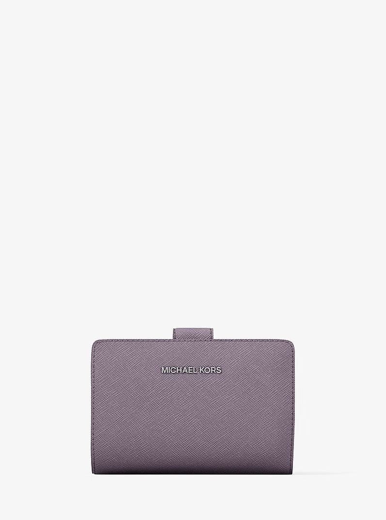 Michael Kors Medium Saffiano Leather Wallet Lilac