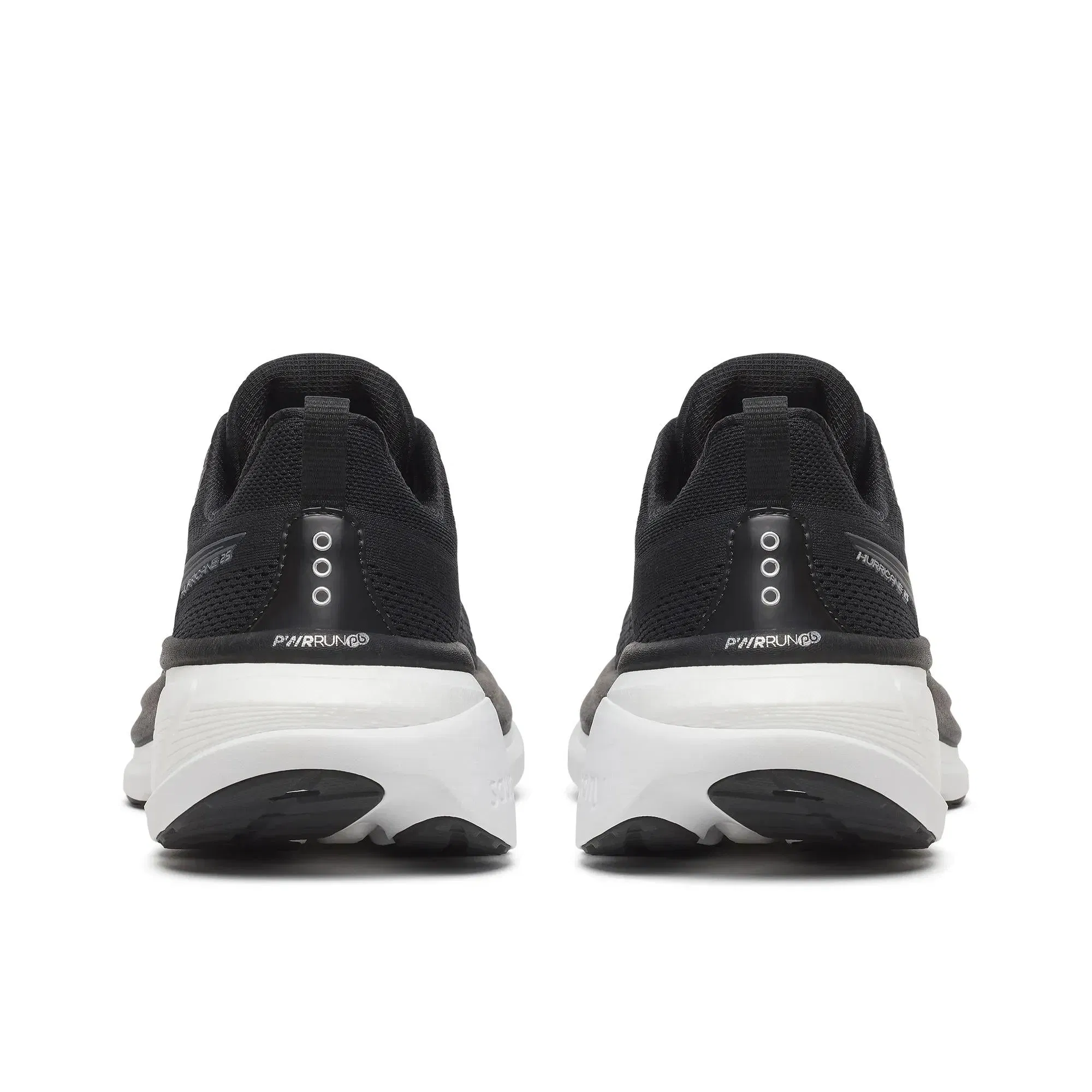Saucony Men's Hurricane 25 Wide Black | White