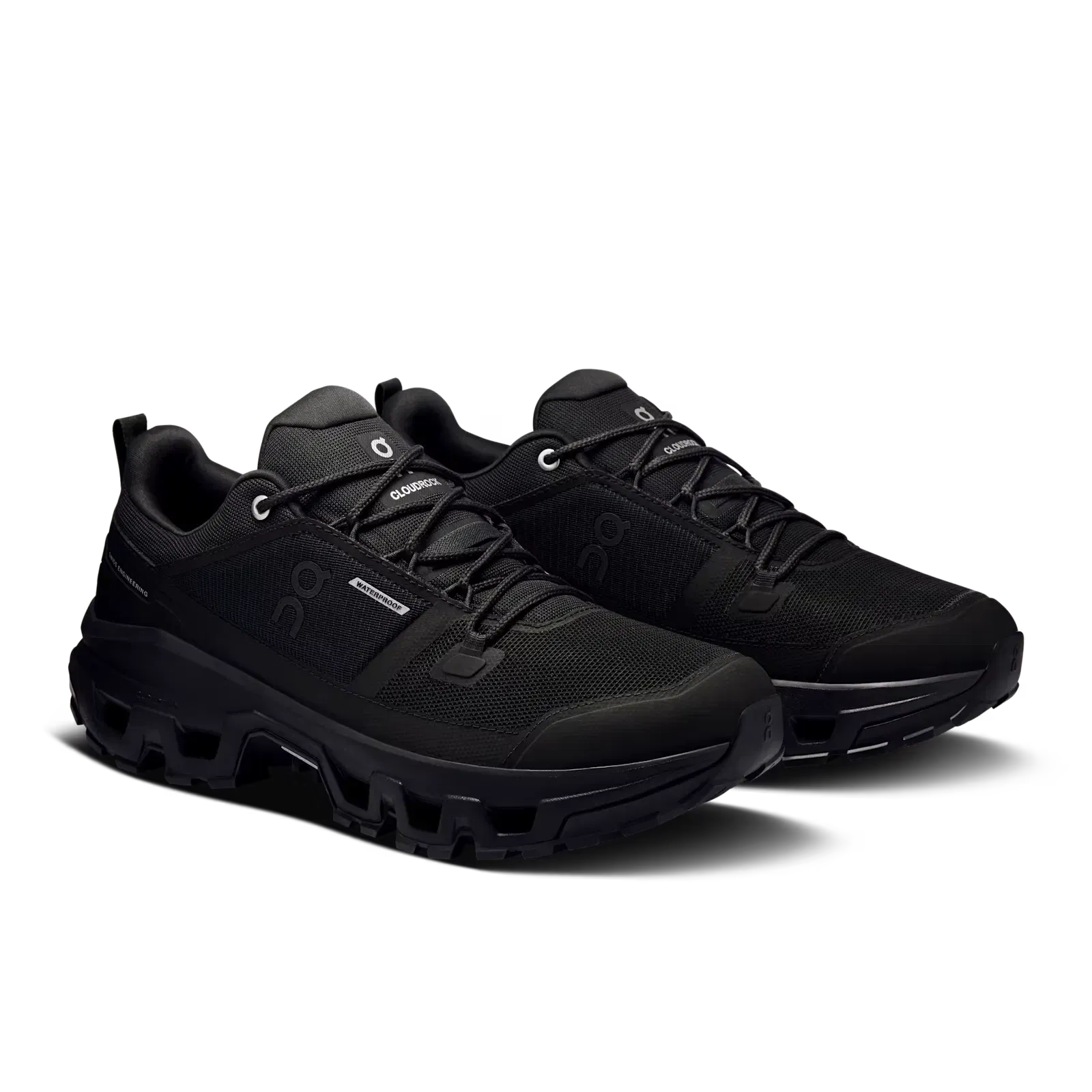 On Running Cloudrock Low Waterproof Black | Black
