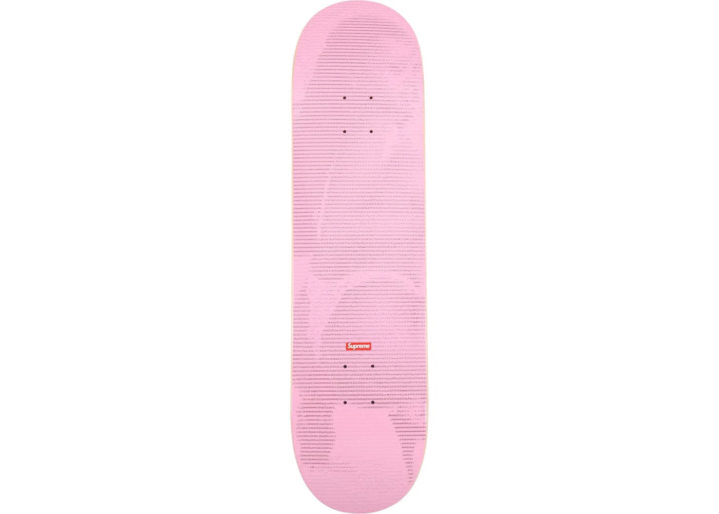 Supreme Digi Skateboard Deck Pink