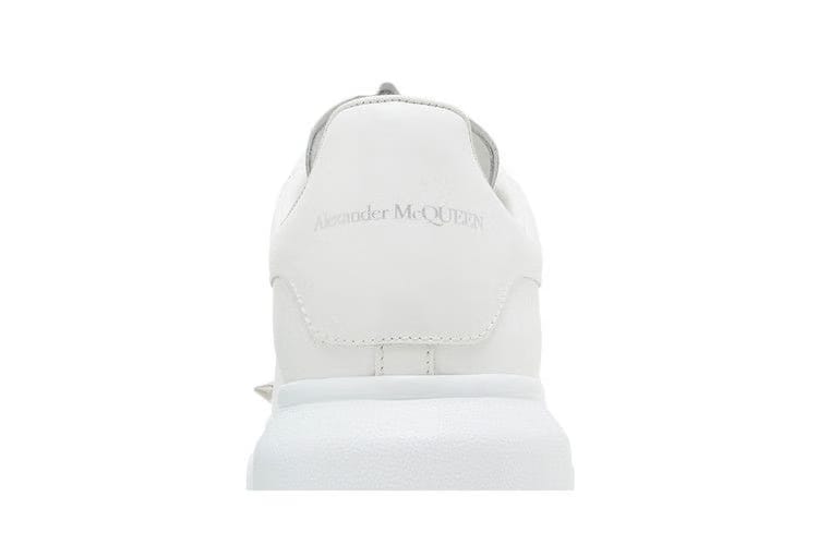Alexander McQueen Oversized Sneaker Studded - White Silver