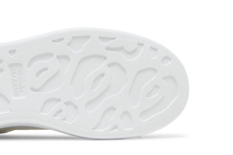 Alexander McQueen Oversized Sneaker Studded - White Silver