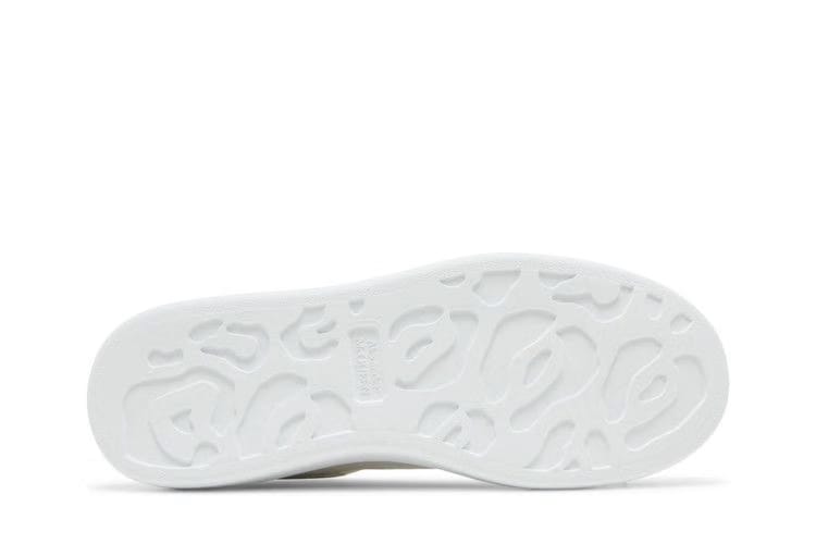 Alexander McQueen Oversized Sneaker Studded - White Silver