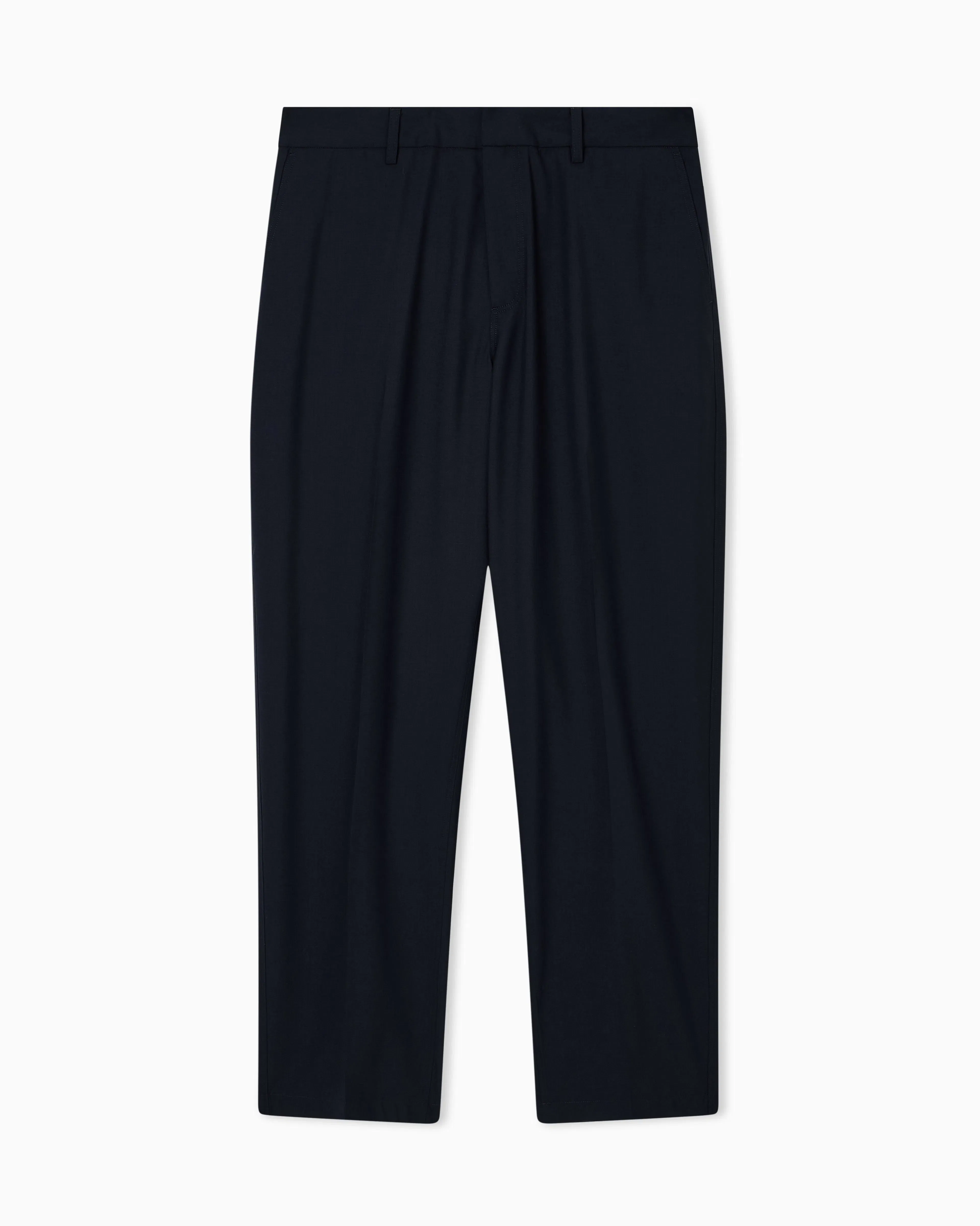 Emporio Armani Striped, light wool trousers