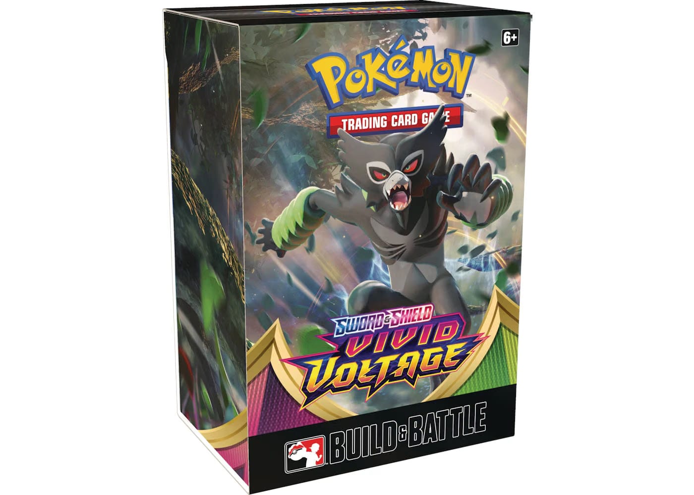 2020 Pokemon Tcg Sword & Shield Vivid Voltage Build & Battle Box Pre-Release