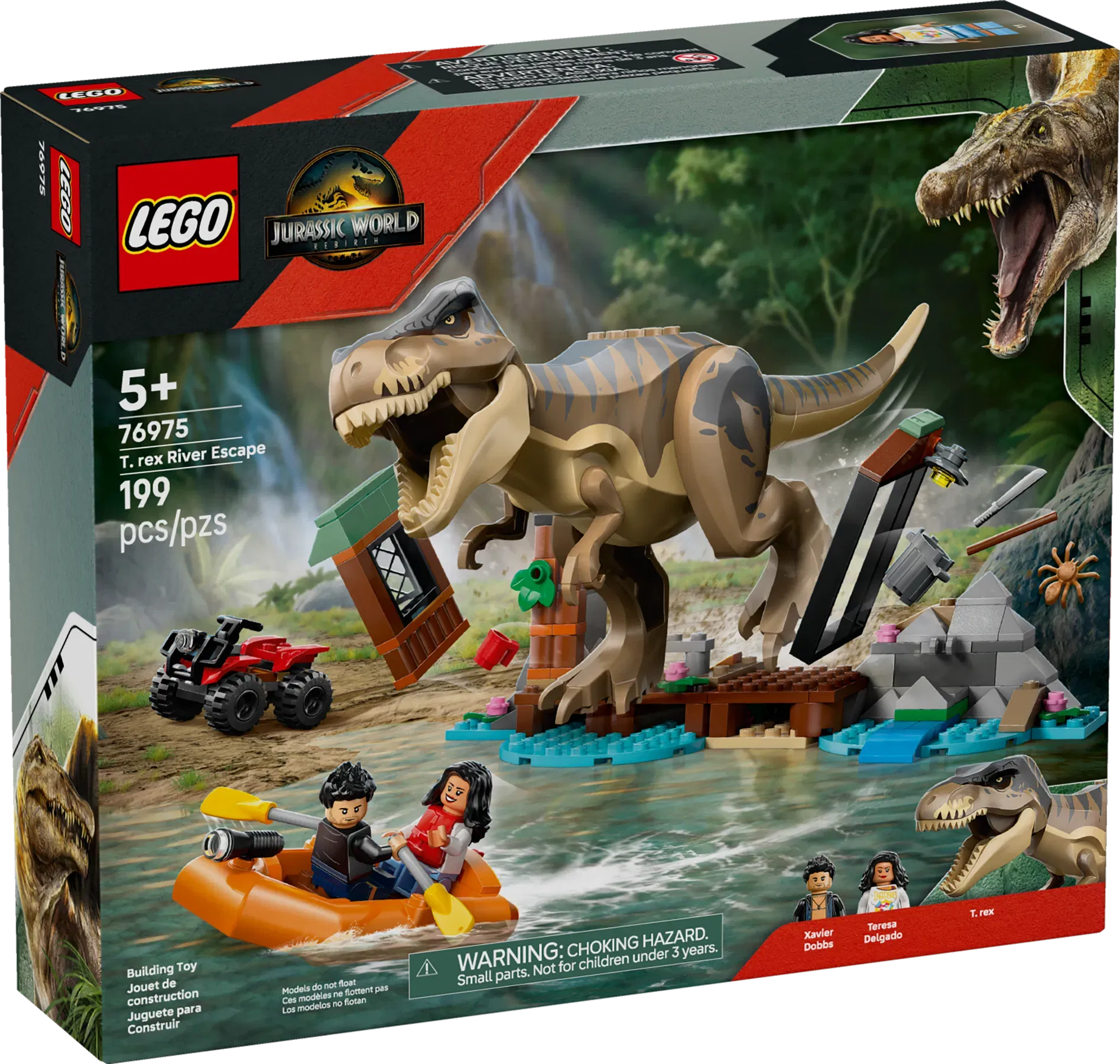 Lego T rex River Escape