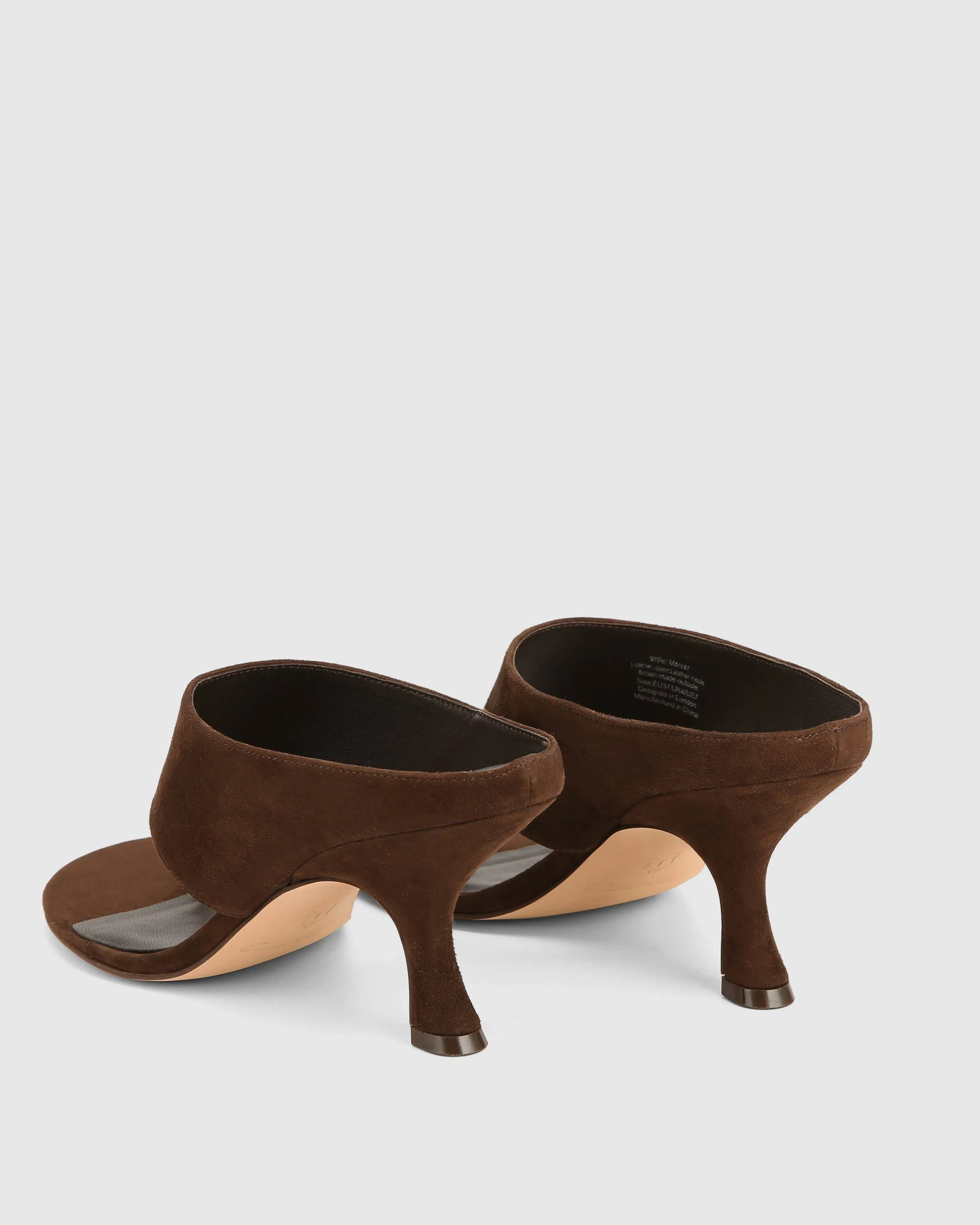 Mercer Brown Suede