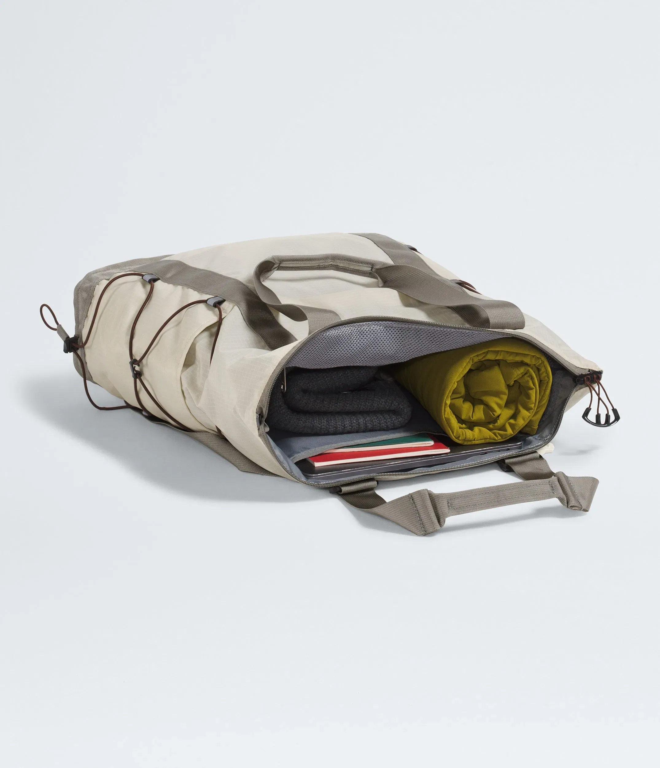 The North Face Borealis Tote Desert Stone-Stone Slab-Ember Soil