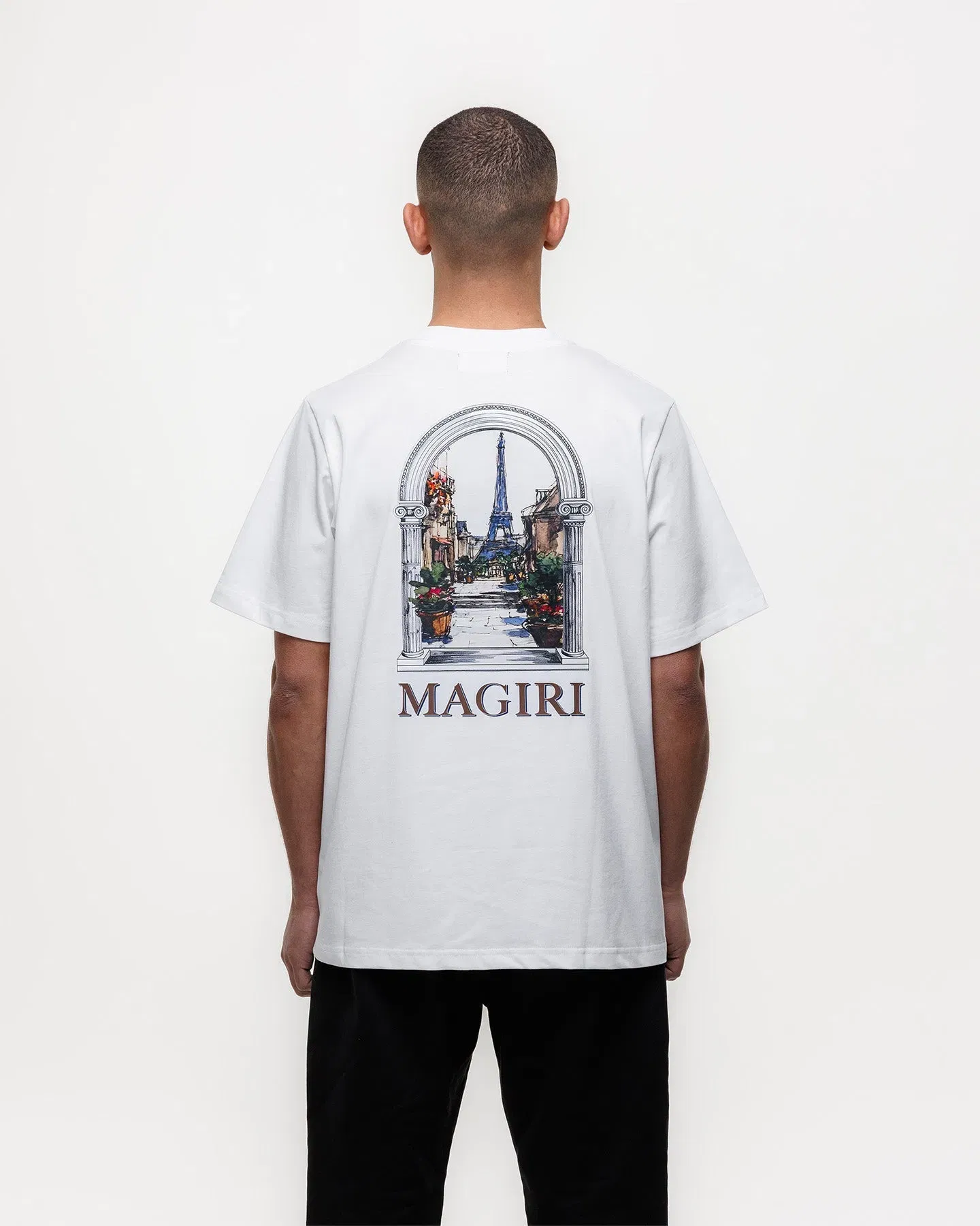 Magiri Archway Printed T-Shirt in White