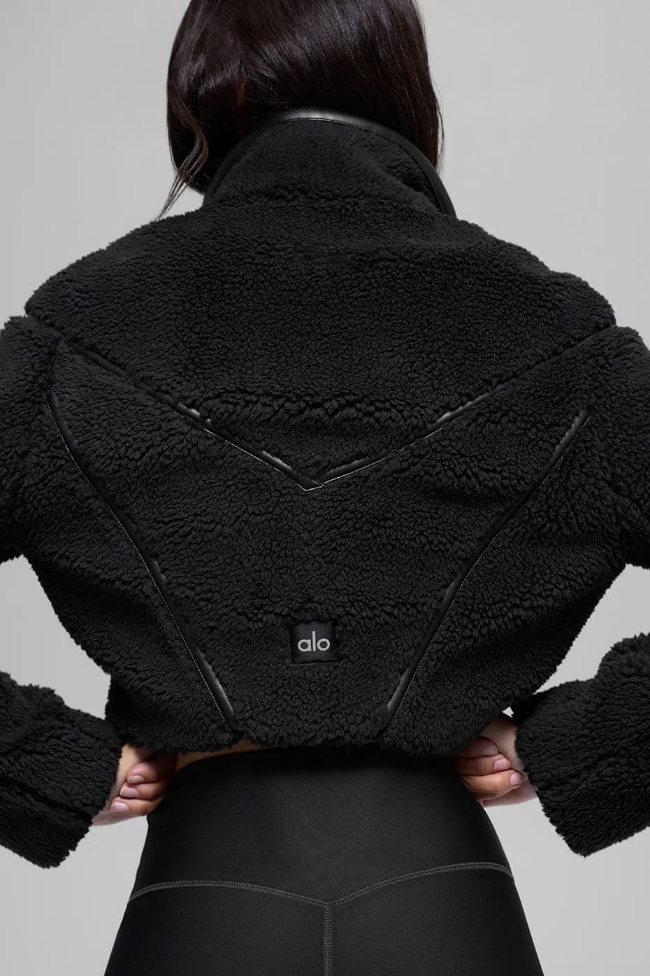 Sherpa Cropped Slope Side Jacket