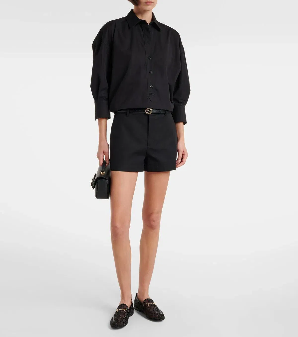 Gucci Jordaan Horsebit leather loafers