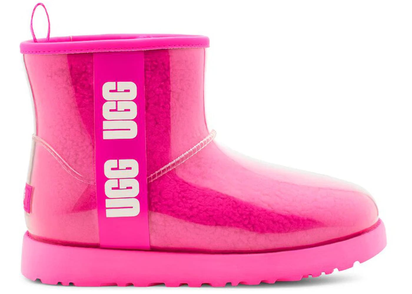 Ugg Classic Clear Mini Boot Taffy Pink Womens