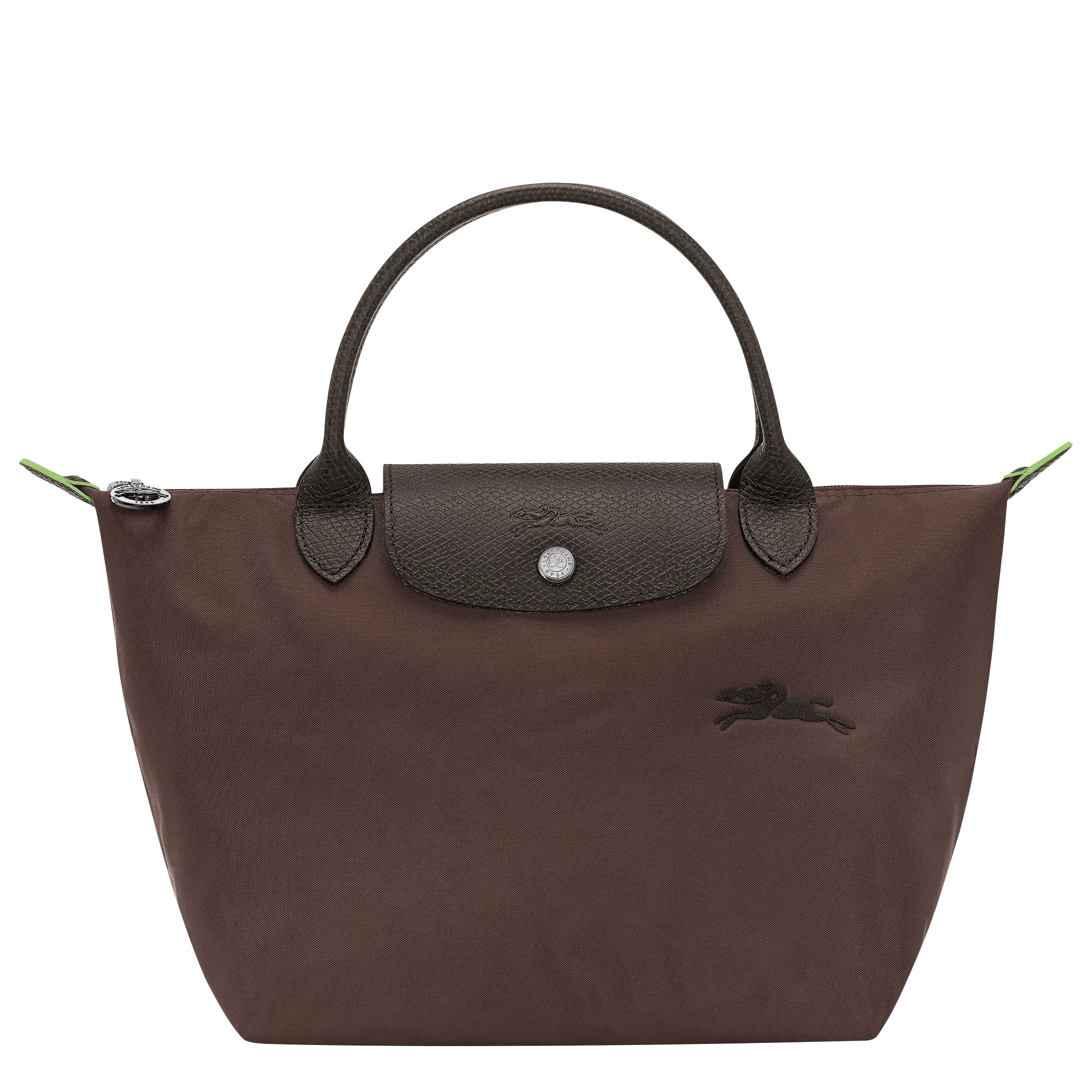 Longchamp Le Pliage Green S Handbag Mocha