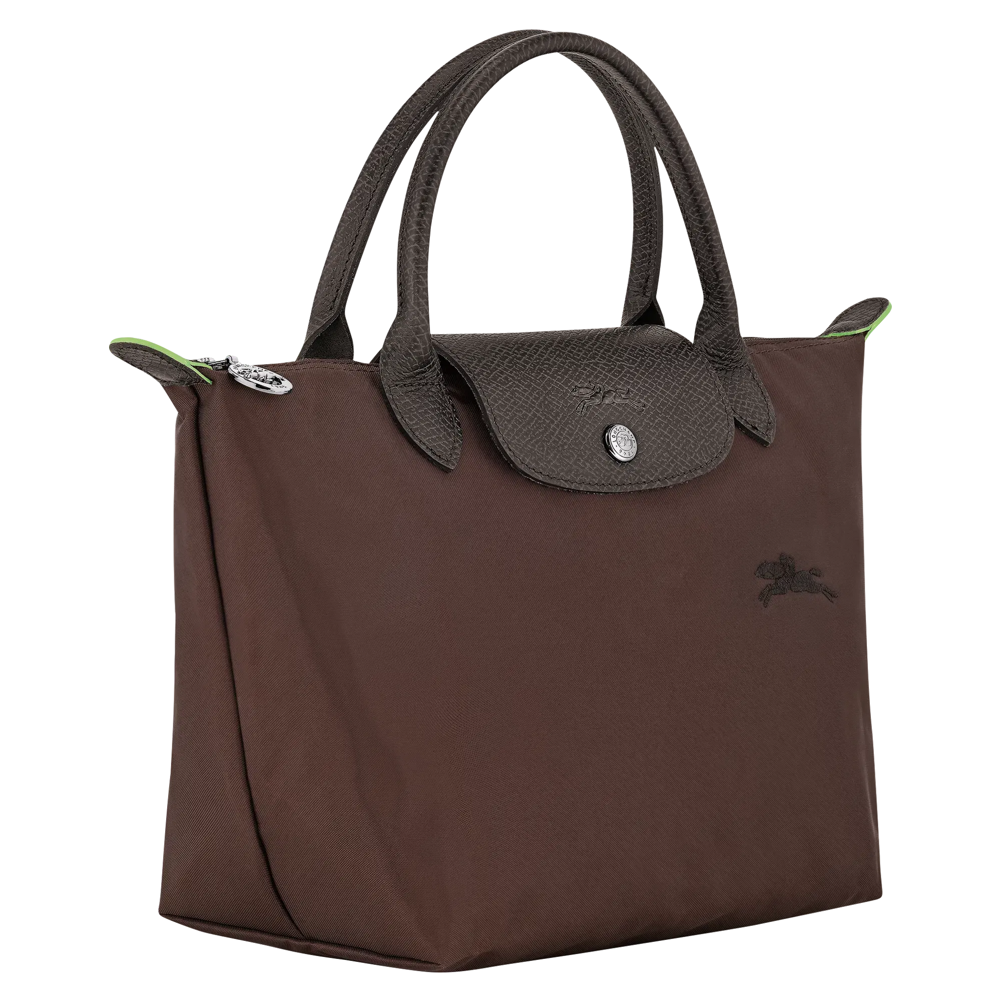Longchamp Le Pliage Green S Handbag Mocha