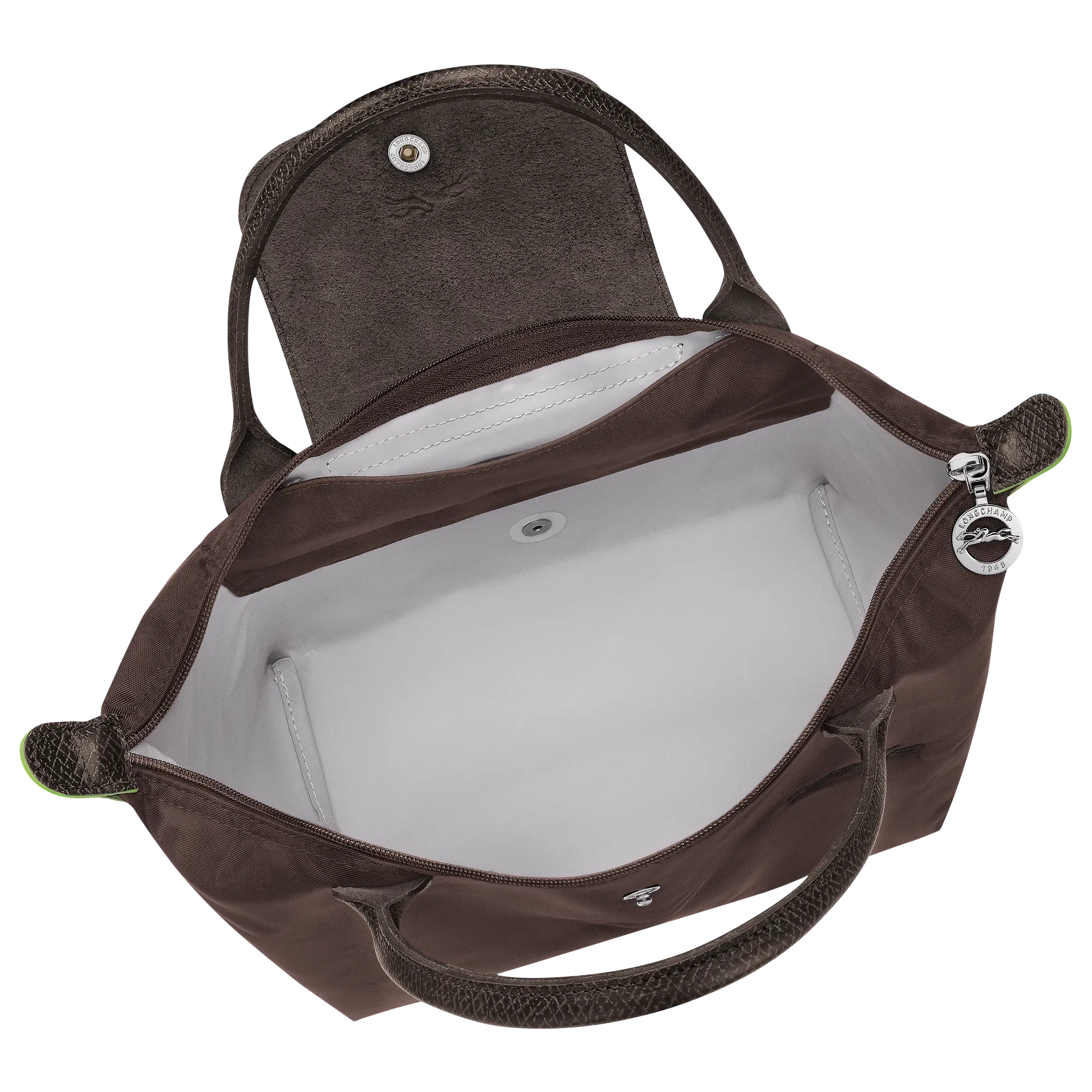 Longchamp Le Pliage Green S Handbag Mocha