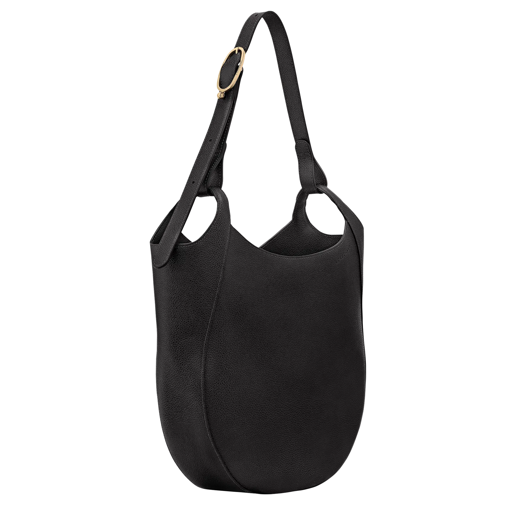 Longchamp Le Foulonné L Hobo bag Black