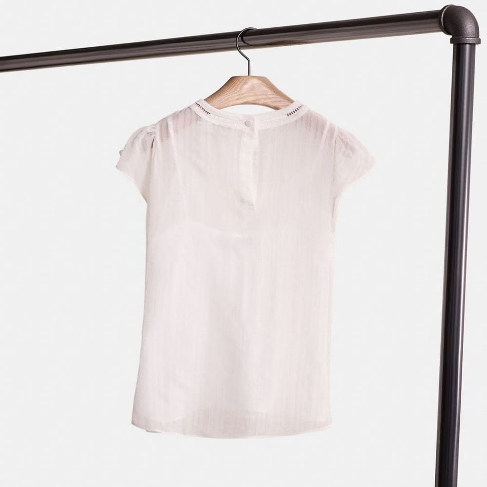 Restored Ruffle Blouse