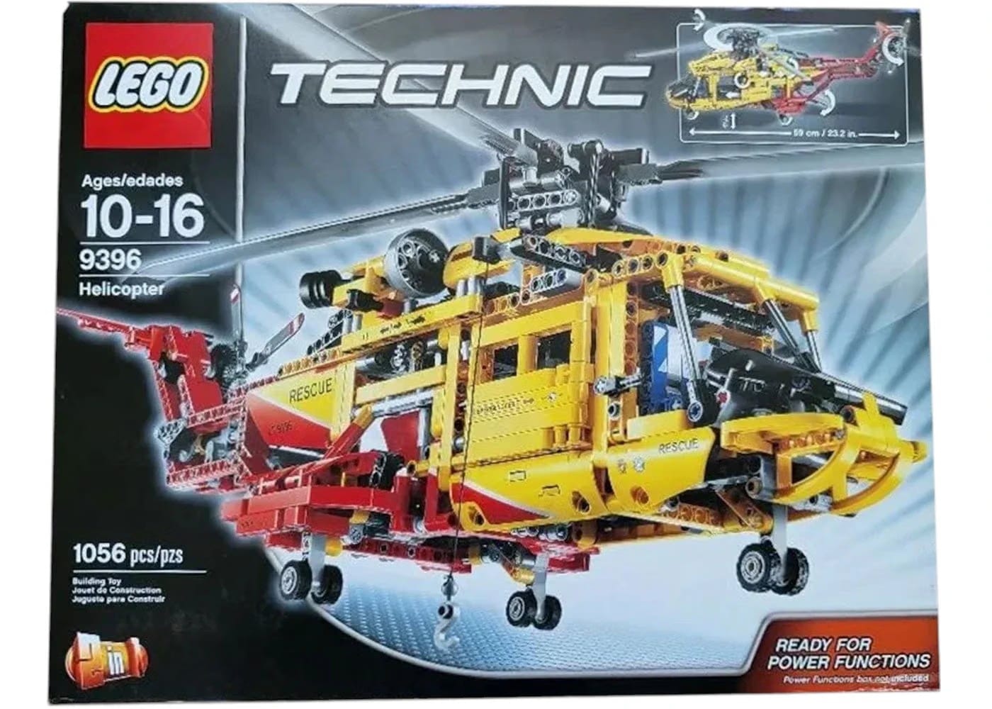 Lego Technic Helicopter Set 9396