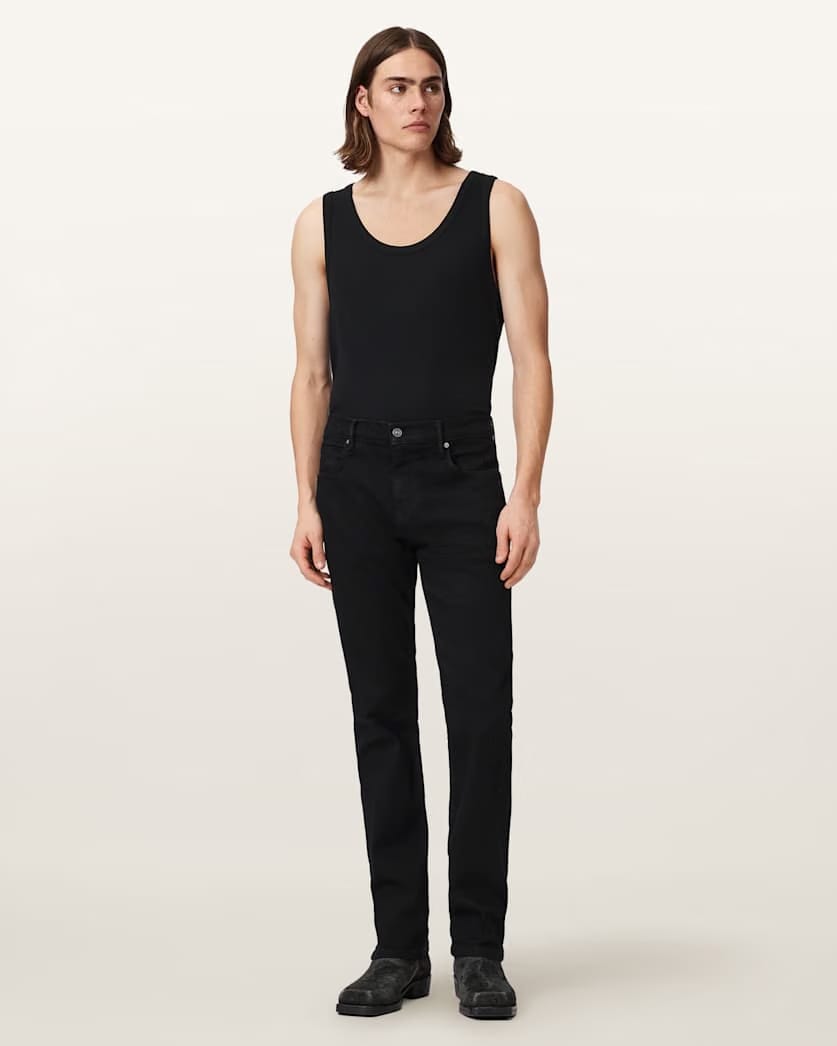 AllSaints Sid Denim Ultra Jeans Jet Black