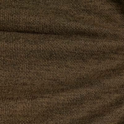 Khaki Banded Hem Drape Top