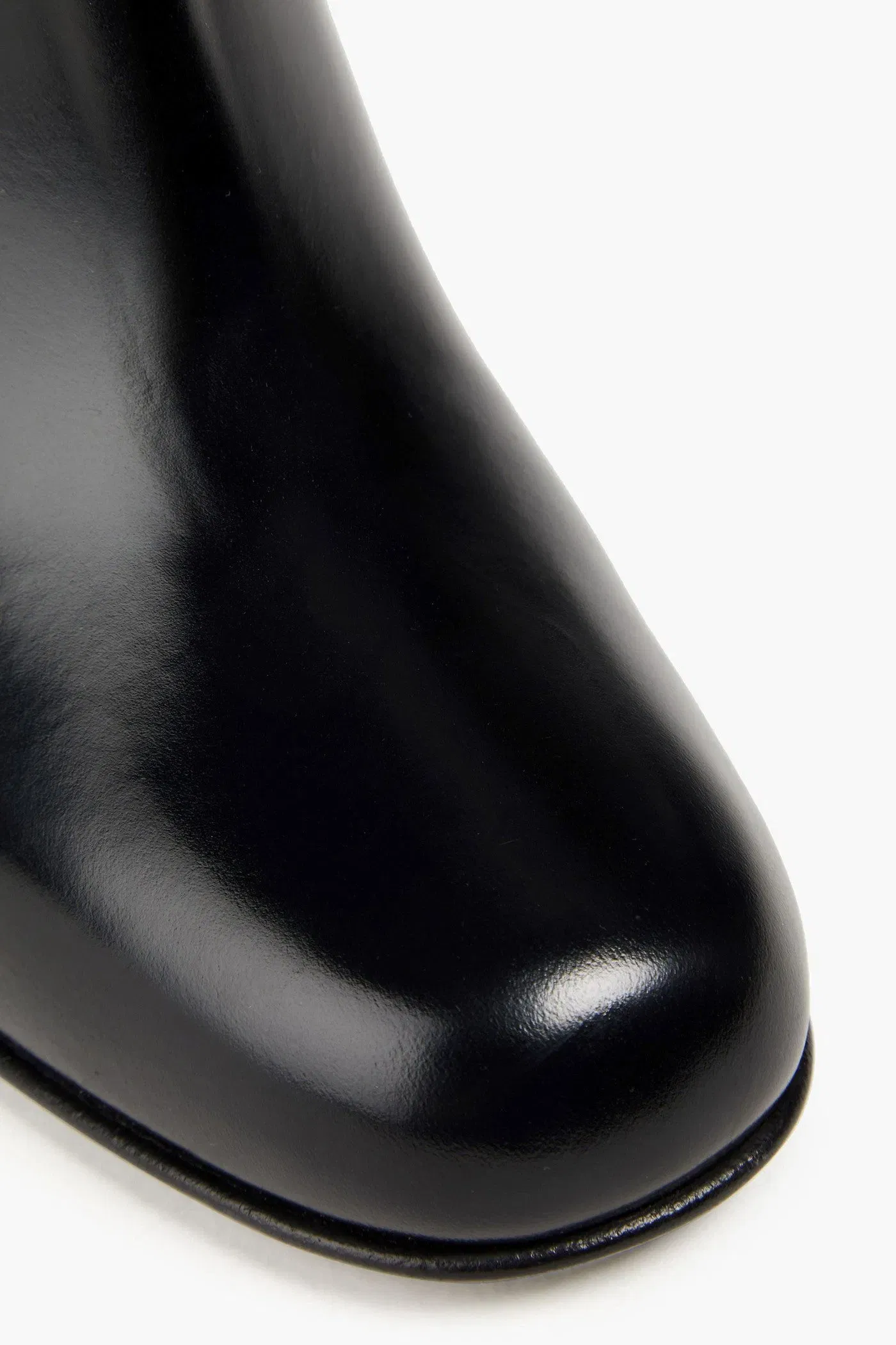 Valentino Garavani Heritage Vlogo Leather Ankle Boots Black Women's