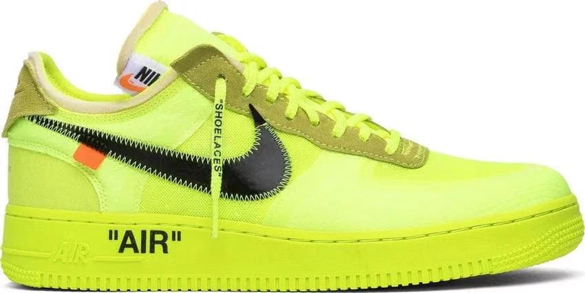 Off-White x Nike Air Force 1 Low "Volt"