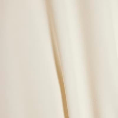 Cream Long Sleeve Batwing Top