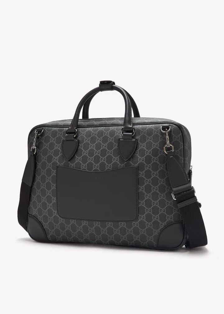 Gucci GG Emblem medium briefcase
