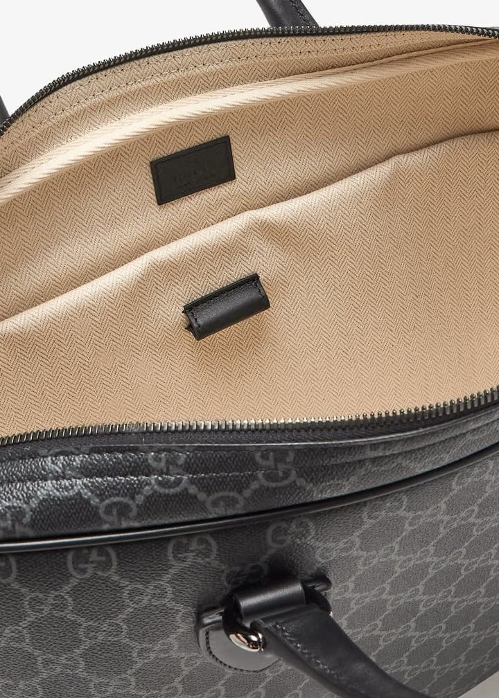 Gucci GG Emblem medium briefcase