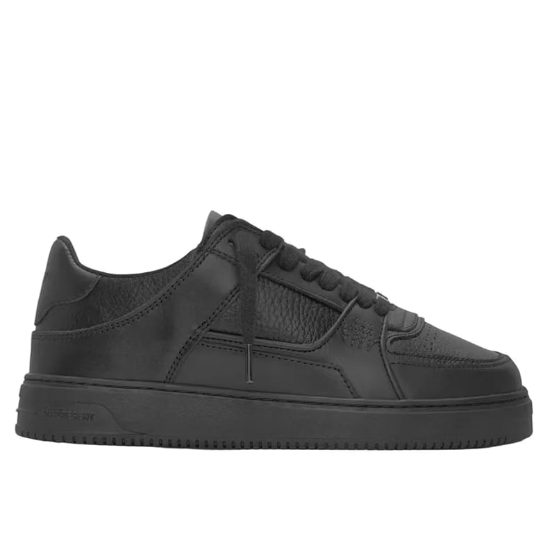 REPRESENT Men's Apex Low Trainers, Two-Tone Design 'Triple Black'