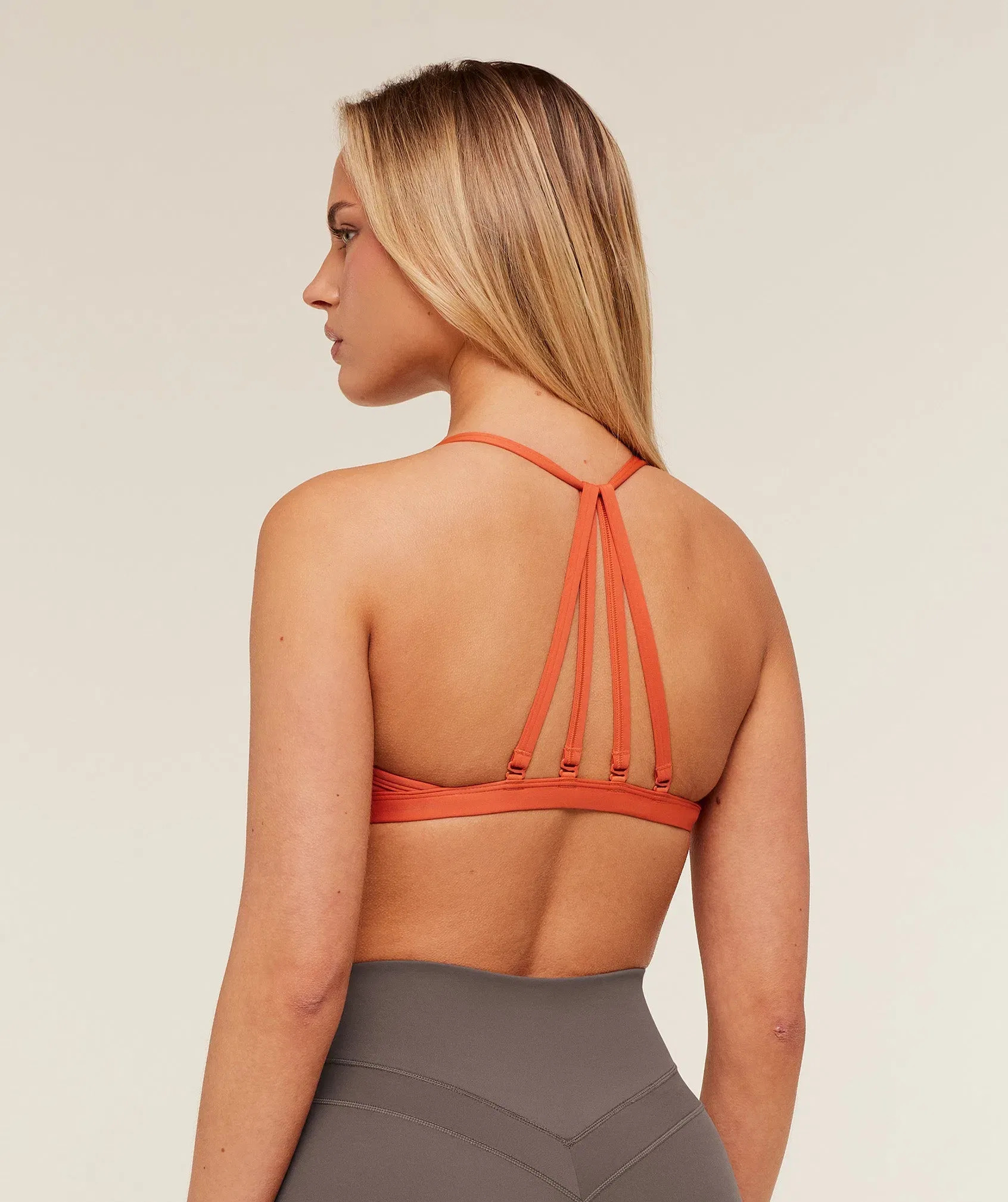 Gymshark Minimal Sports Bra - Muted Orange