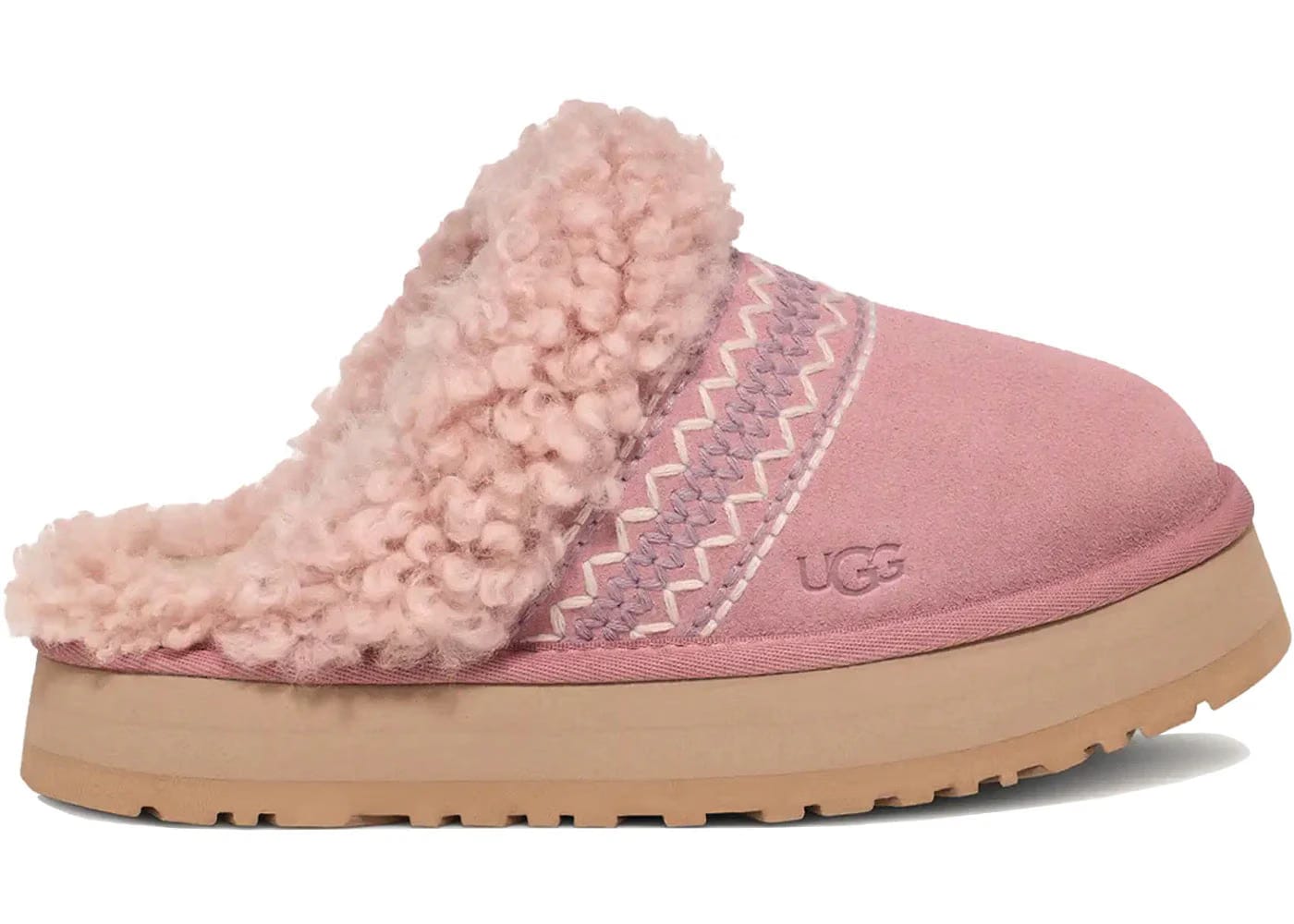 Ugg Disquette Atherson Slipper Rose Grey Womens