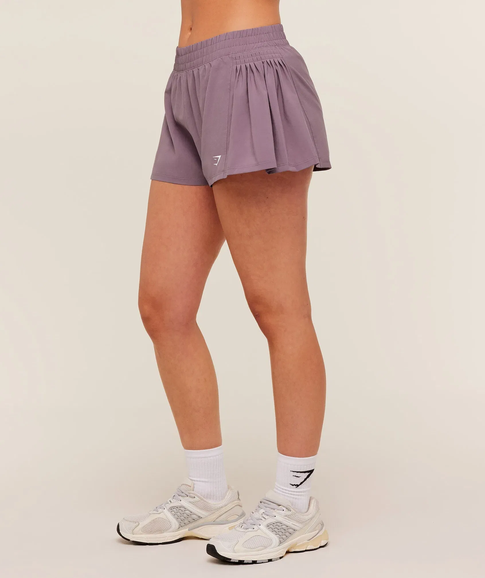 Gymshark Flutter Woven Shorts - Dusk Purple