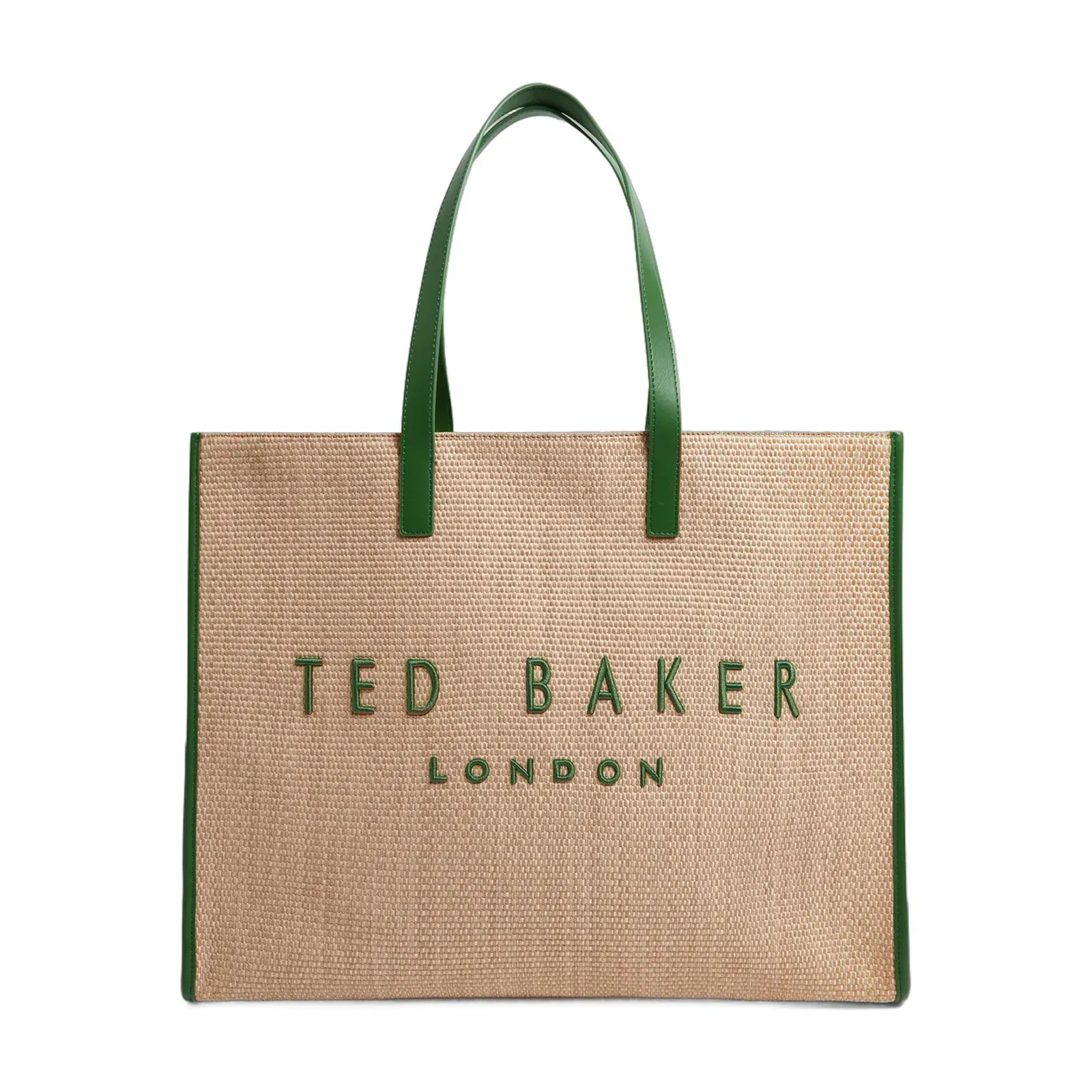 Ted Baker Raffia Large Icon Bag