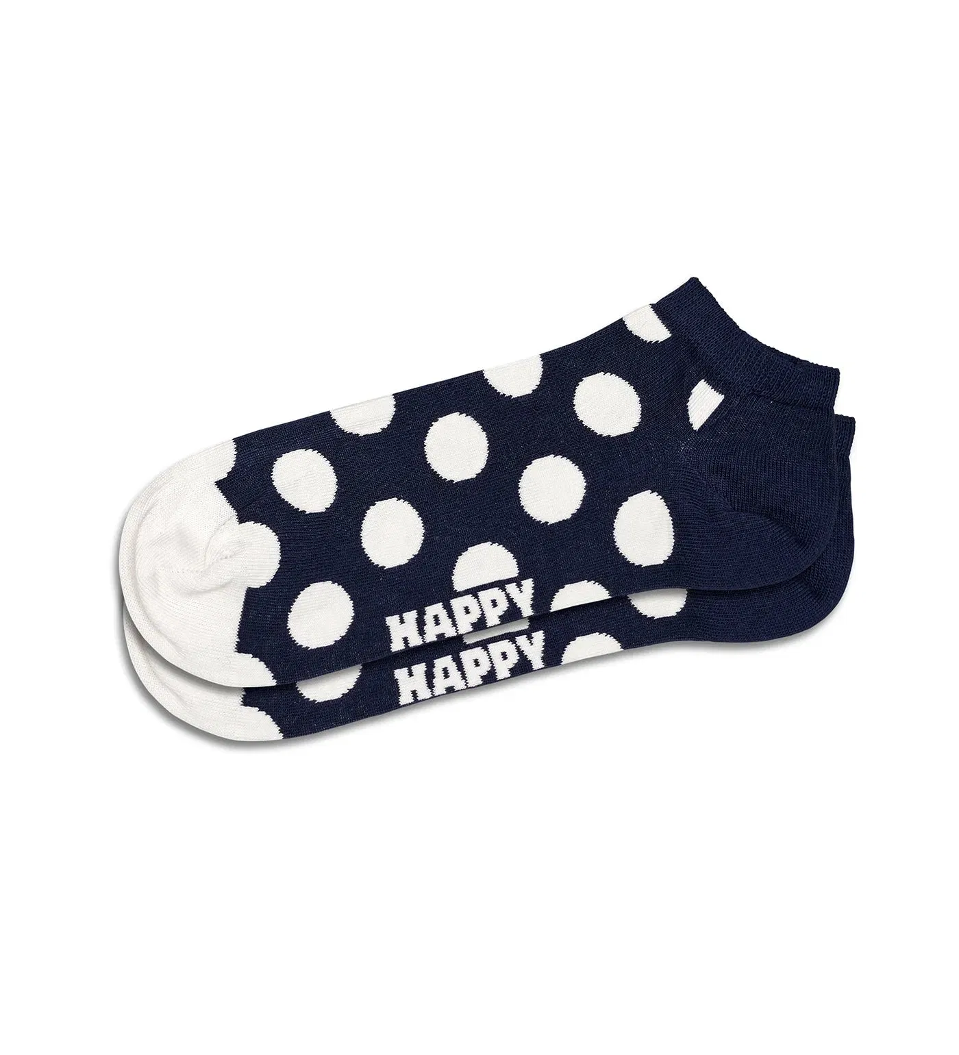 Happy Socks Unisex Big Dot Designer Low Cut Ankle Socks for Women and Men