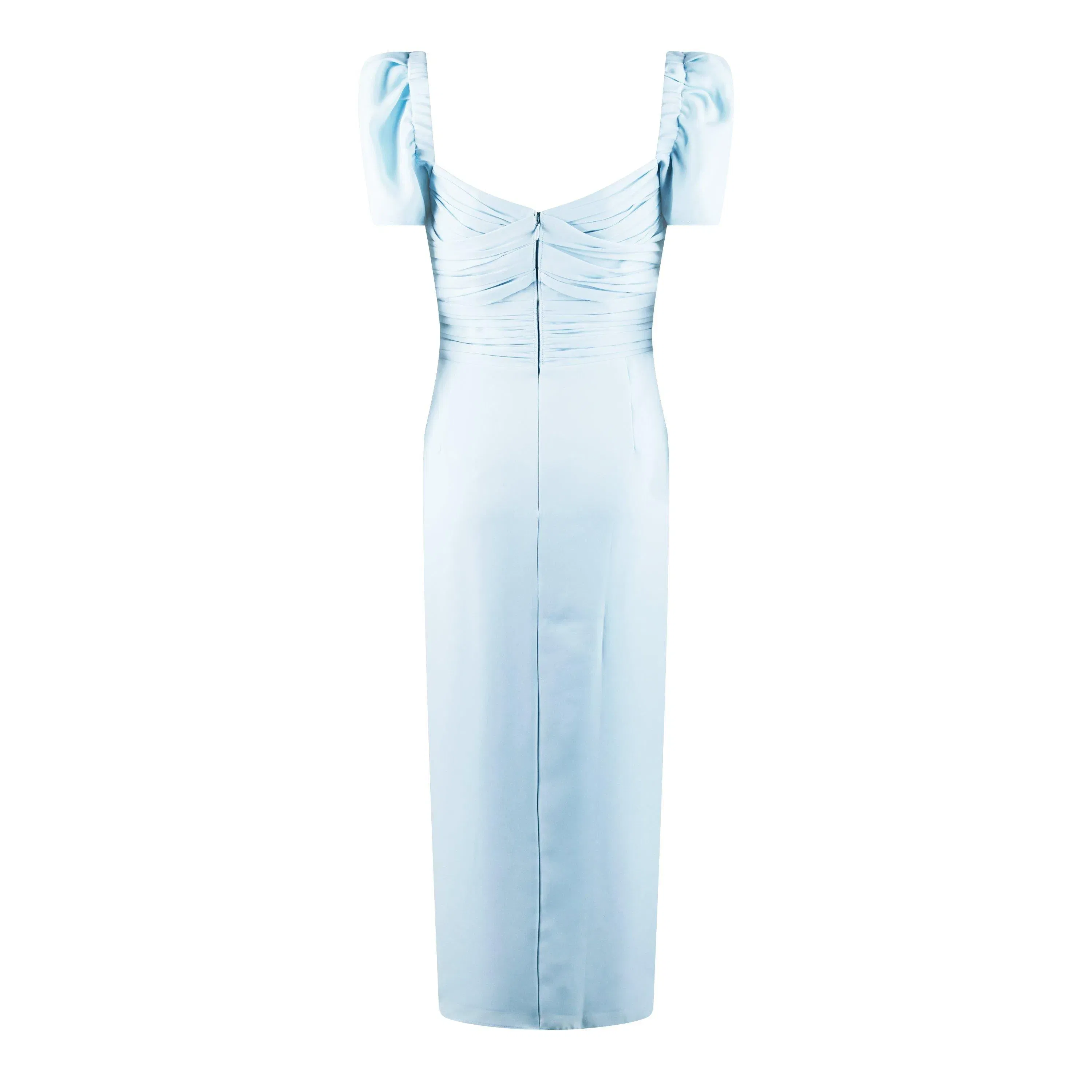 Crepe Midi Dress