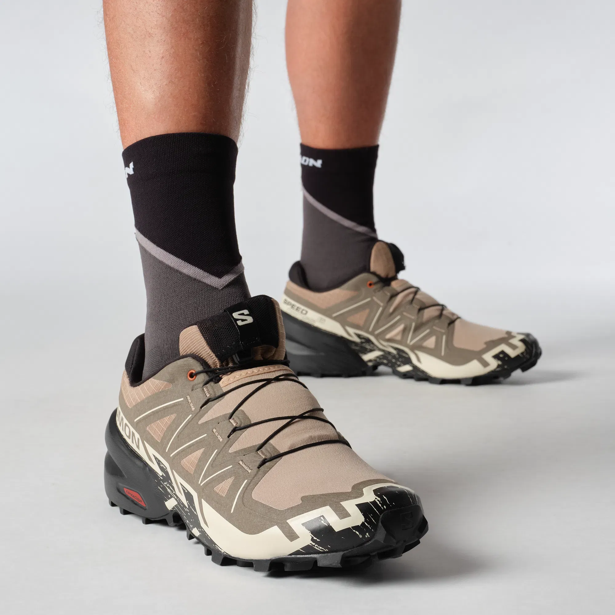 Salomon Speedcross 6 Trail Running Shoes Natural