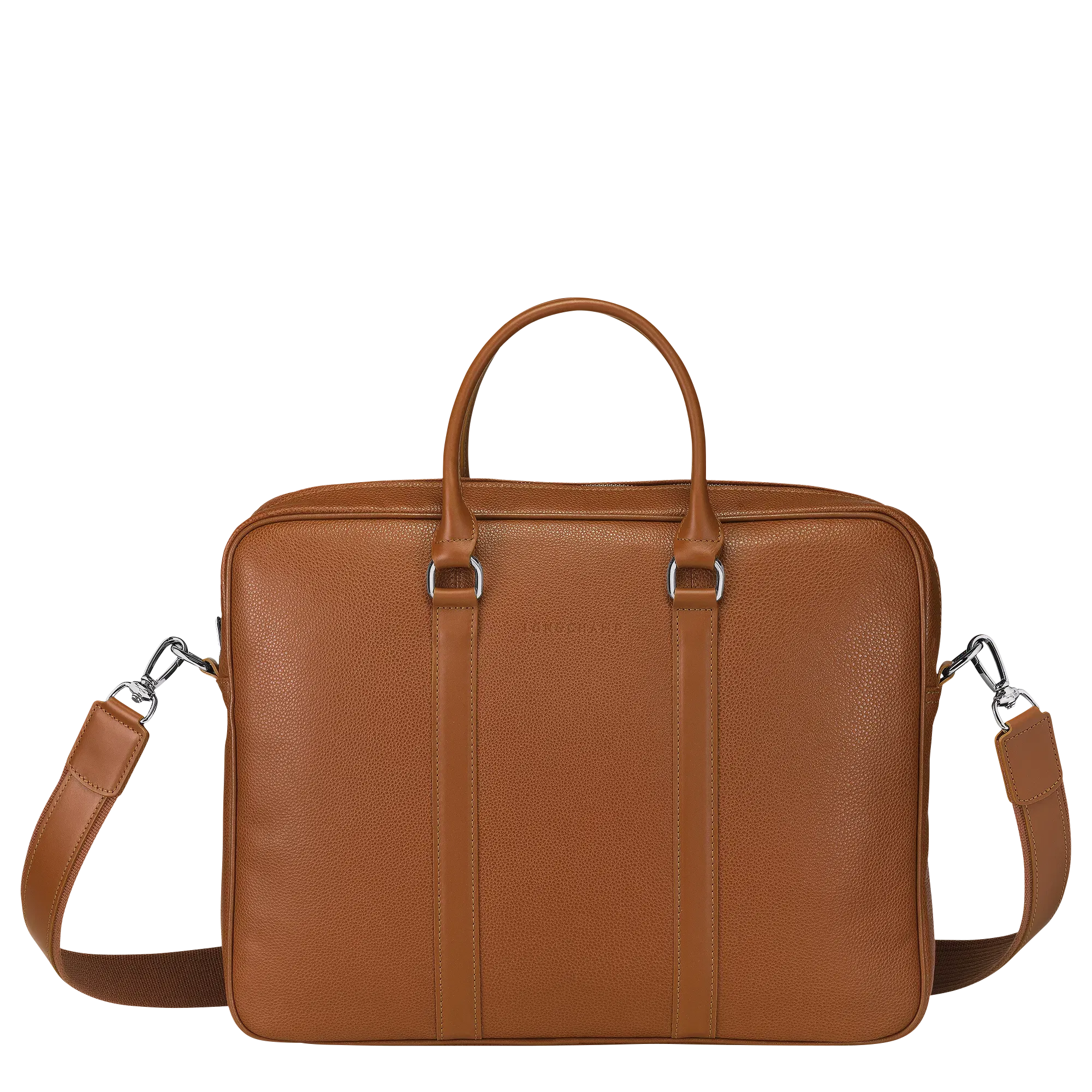 Longchamp Le Foulonné S Briefcase Caramel