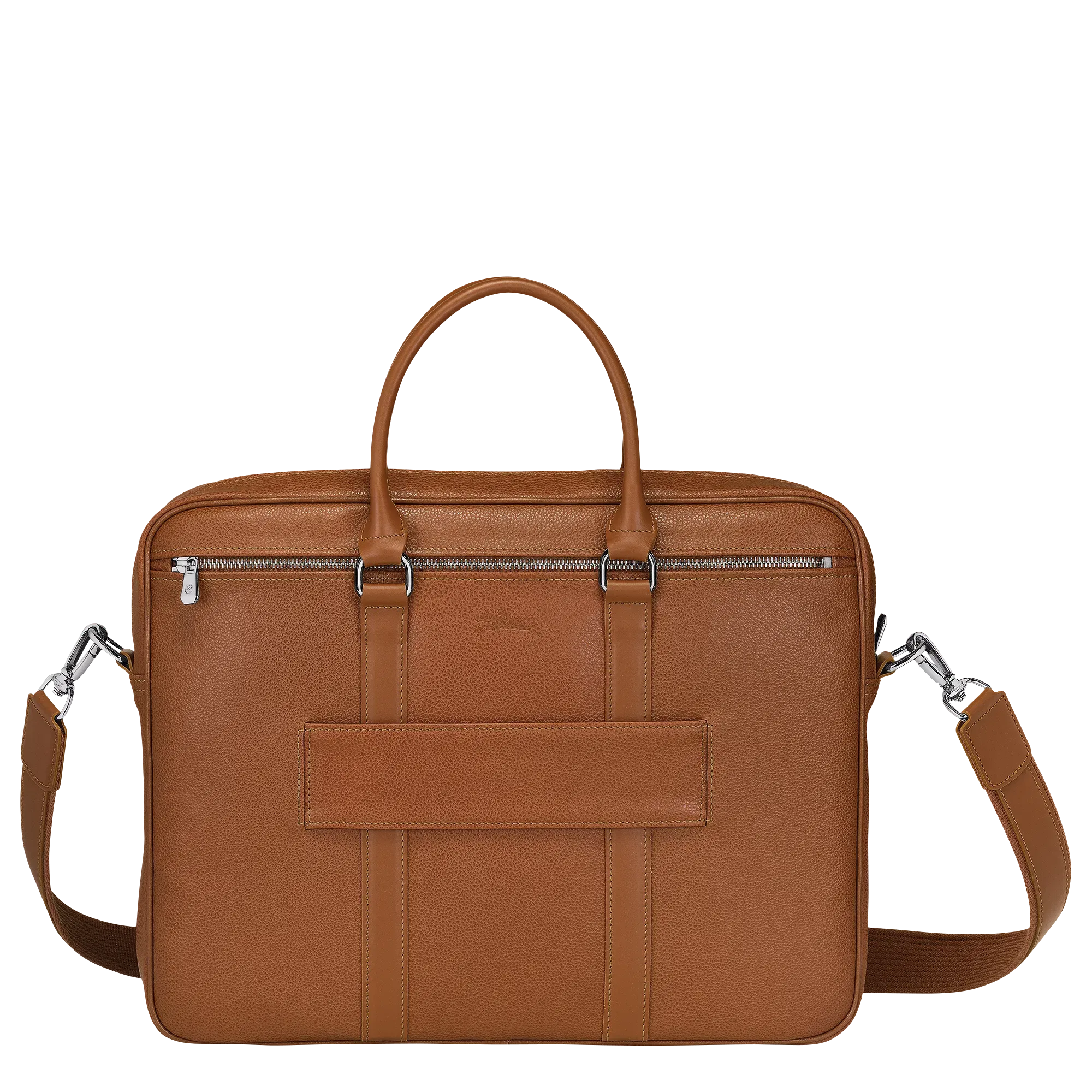 Longchamp Le Foulonné S Briefcase Caramel