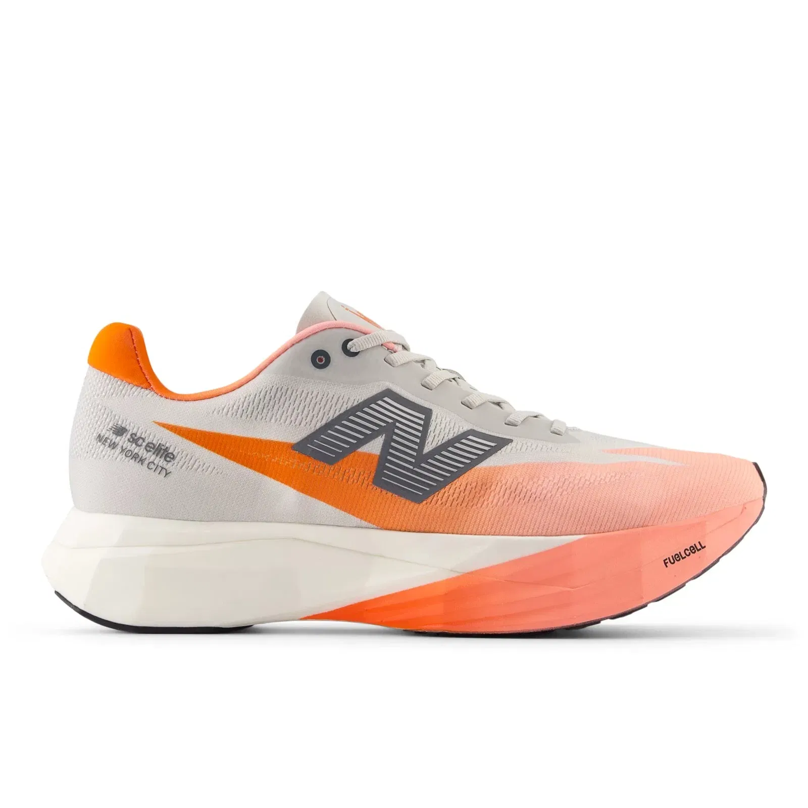 New Balance Tcs Nyc Marathon Fuelcell Supercomp Elite V5 Grapefruit With Grey Matter And Poppy Grapefruit With Grey Matter And Poppy