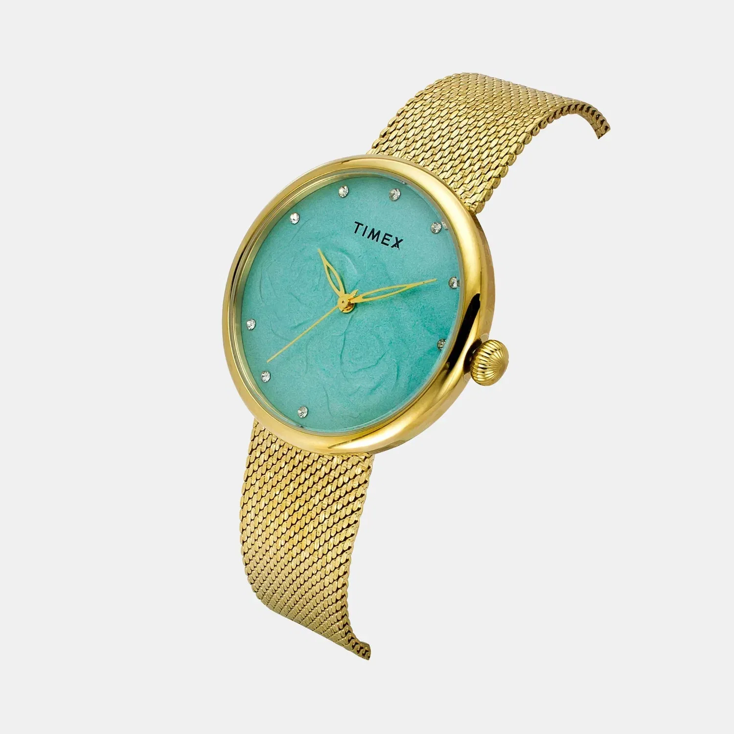 Timex Trendline Women Quartz Dial Analog Stainless Steel Watch Twel19301