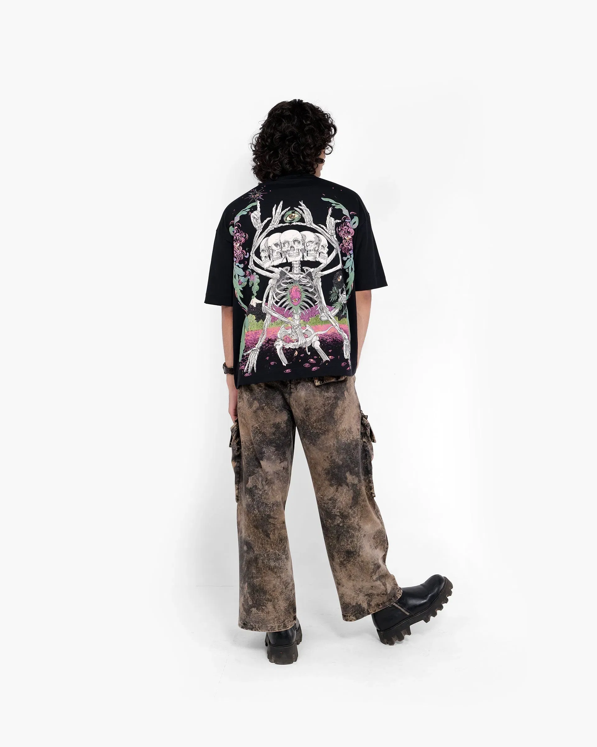 Hypnosis - Black Oversized T-Shirt