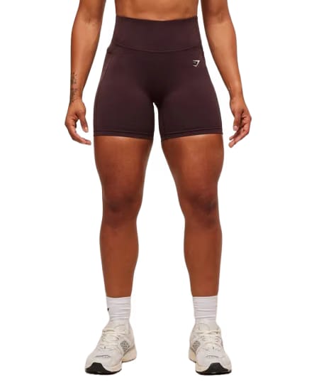 Women's Gymshark Lifting Pocket Shorts Cherry Purple