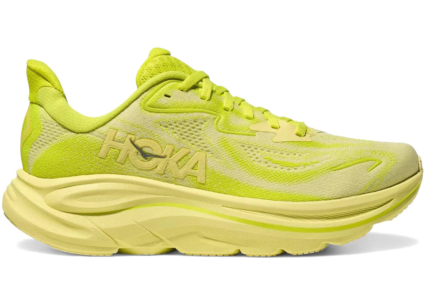 Hoka One One Clifton 10 Neon Citrus Sunlight Womens
